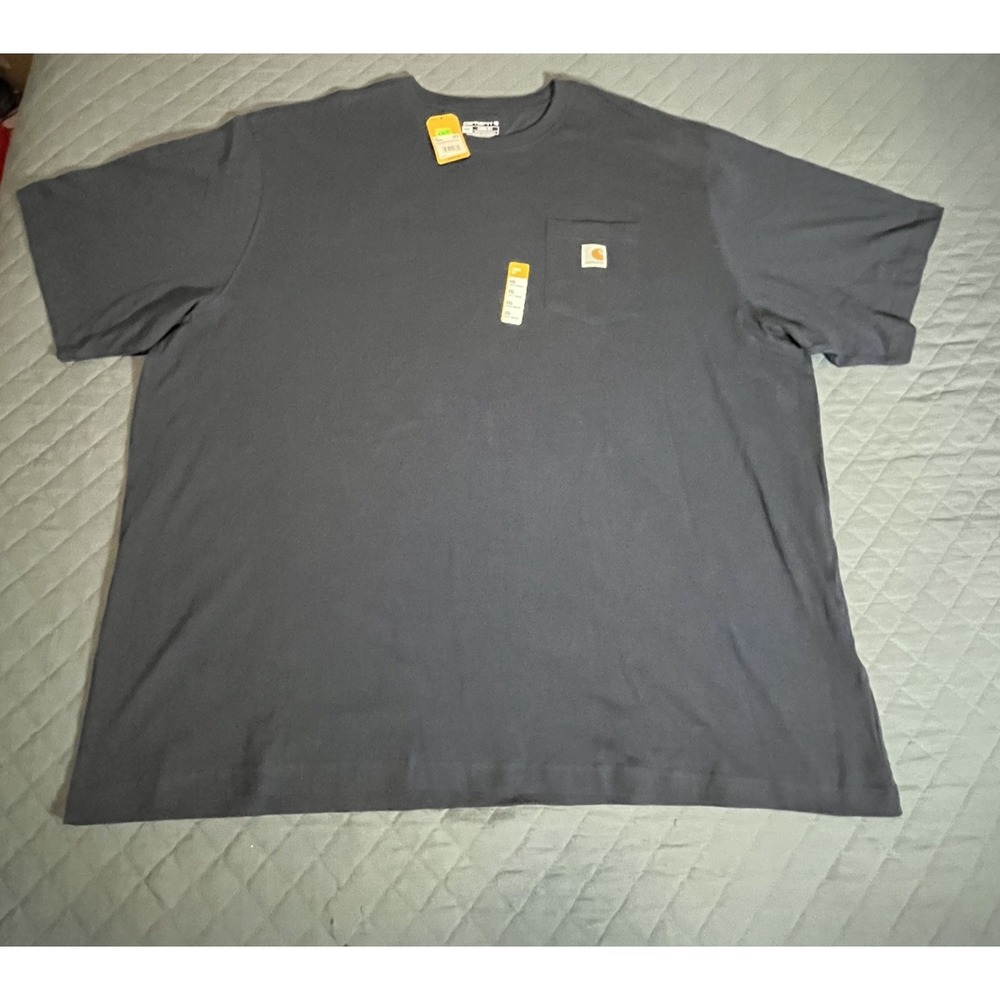 Carhartt‎ Loose Fit Heavyweight Pocket T-Shirt Black Men's 4XL Short Sleeve Tee